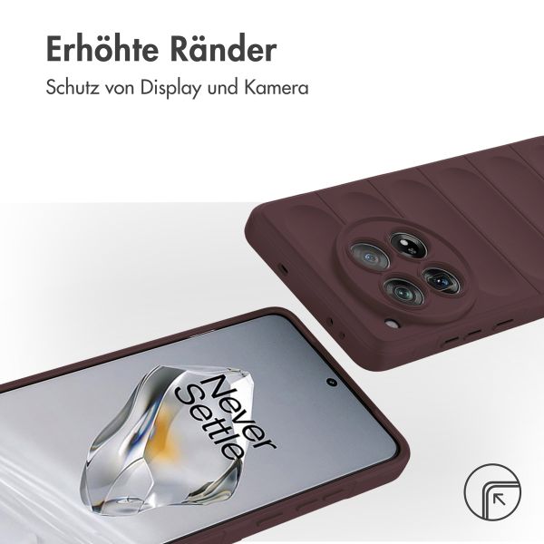 imoshion EasyGrip Back Cover für das OnePlus 12 - Aubergine