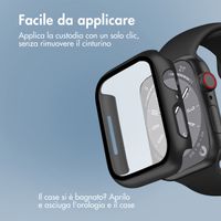 imoshion Full Cover Hard Case Apple Watch 7 / 8 / 9 - 41 mm - Schwarz