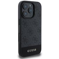 Guess Bottom Stripe 4G Back Cover Apple iPhone 16 Pro Max - Grau