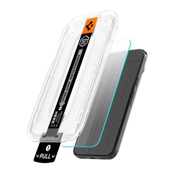 Spigen GLAStR Fit Displayschutzfolie 2er-Pack + Applicator Google Pixel 11 / 11 Pro