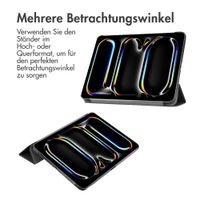 imoshion Trifold Klapphülle Apple iPad Pro 13 (2024) M4 - Schwarz