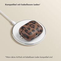 Selencia Sabi Case Apple AirPods Pro / Pro 2 - Leopardenmuster - Mocha Brown