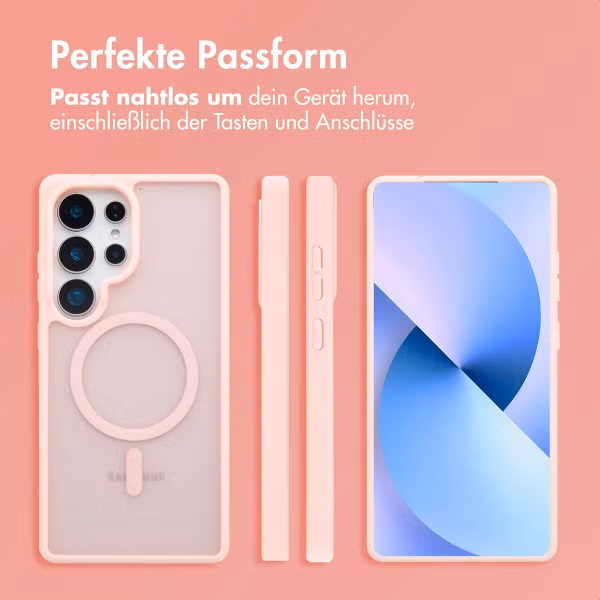 imoshion Color Guard Back Cover mit MagSafe Samsung Galaxy S25 Ultra - Hellrosa