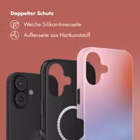 Selencia Vivid Rückabdeckung mit MagSafe Apple iPhone 17 - Gradient Soft Blush