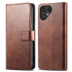 imoshion Luxuriöse Klapphülle Fairphone 6 / 6+ - Dunkelbraun