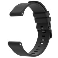 imoshion Sport-Silikonarmband mit Schnalle - Universelle 22 mm Anschluss - Schwarz