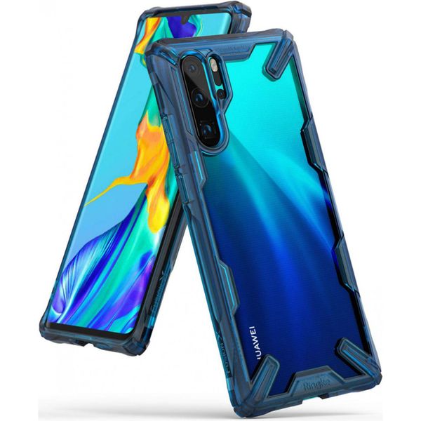 Ringke Fusion X Case Blau für das Huawei P30 Pro