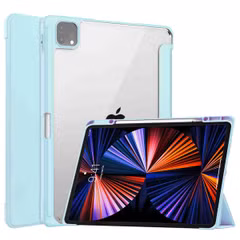 imoshion Trifold Hardcase Klapphülle Apple iPad Pro 12.9 (2018/2020/2021/2022) - Hellblau