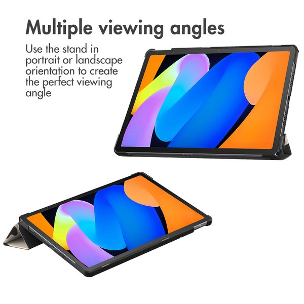 imoshion Design Trifold Klaphülle Lenovo Idea Tab - Leopard
