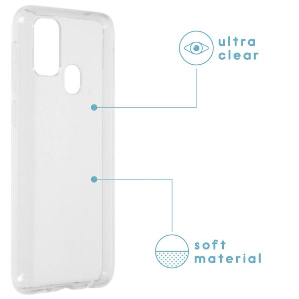 imoshion Gel Case Samsung Galaxy M31 - Transparent