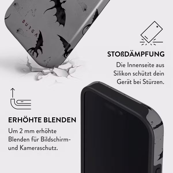 Burga Tough Back Cover MagSafe Apple iPhone 16 Pro - Draco