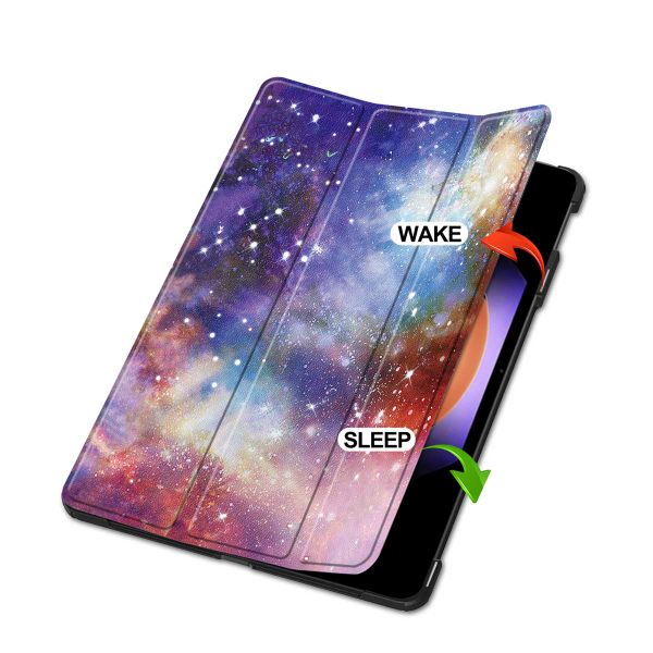 imoshion Design Trifold Klaphülle Xiaomi Pad 6S Pro 12.4 - Space