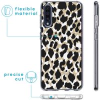 imoshion Design Hülle für das Samsung Galaxy A50 / A30s - Leopard / Schwarz