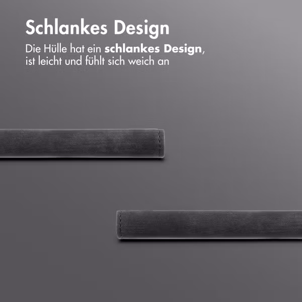 imoshion Slim Klapphülle Apple iPhone 16 - Schwarz