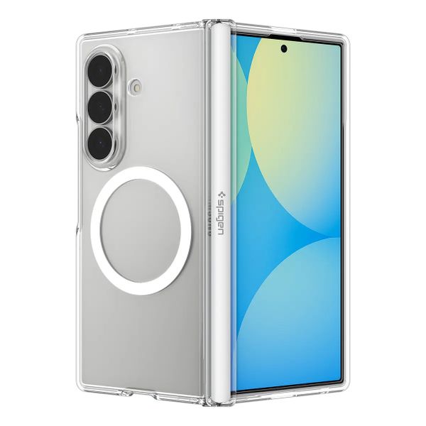Spigen Ultra Hybrid Pro MagFit Backcover Samsung Galaxy Z Fold 8 - Clear / White