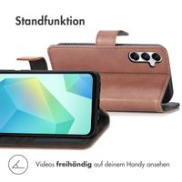 imoshion Luxuriöse Klapphülle Samsung Galaxy A26 - Braun