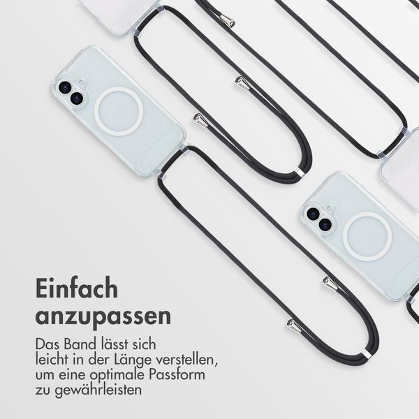imoshion MagSafe Hülle mit abnehmbarem Band Apple iPhone 17 - Transparent