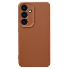 imoshion Texture Backcover Samsung Galaxy S25 - Braun
