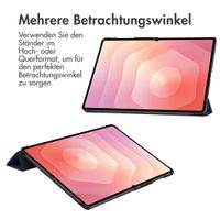 imoshion Trifold Klapphülle Samsung Galaxy Tab S11 Ultra - Dunkelblau