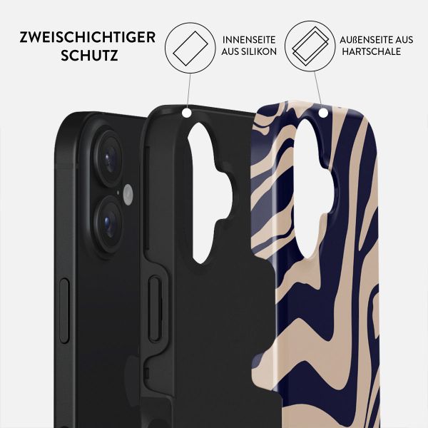 Burga Tough Back Cover für das Apple iPhone 16 - Vigilant