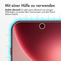 Accezz Screen Protector aus gehärtetem Glas Oppo Find X9 Pro