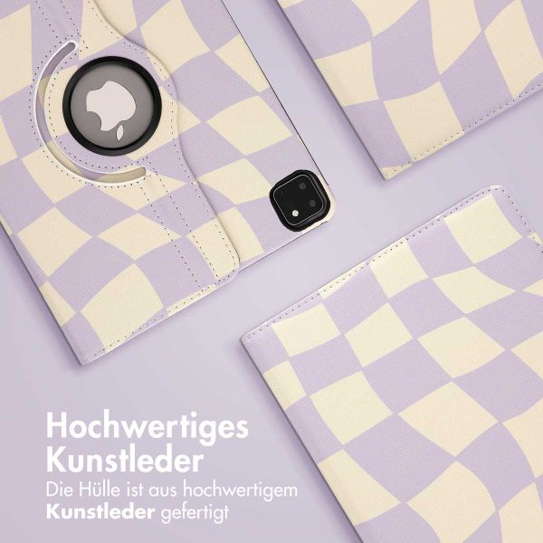 imoshion 360° drehbare Design Klapphülle Apple iPad Pro 11 (2022 / 2021 / 2020 / 2018) - Dancing Cubes