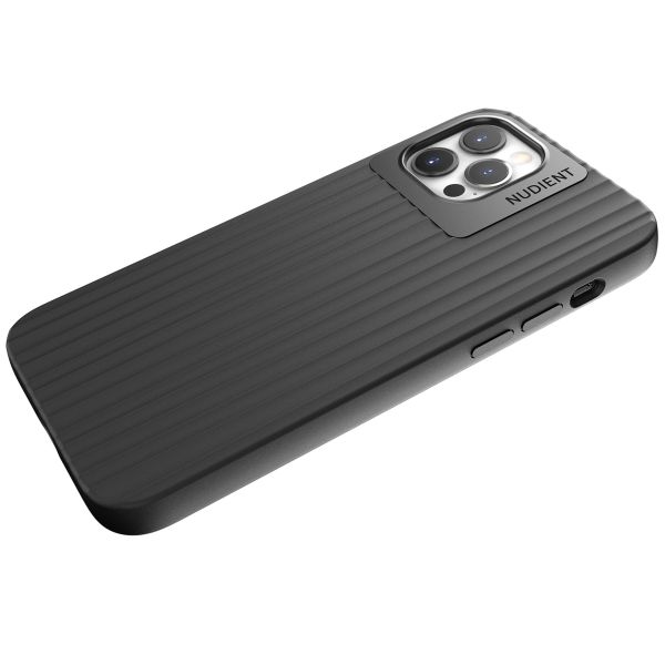 Nudient Bold Case für das iPhone 12 (Pro) - Charcoal Black