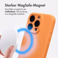 imoshion Color Back Cover mit MagSafe Apple iPhone 16 Pro - Neon Orange