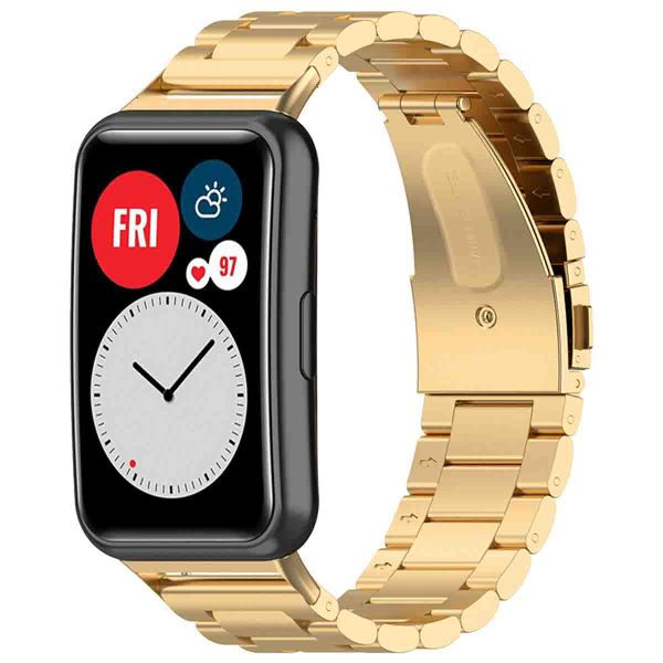 imoshion Edelstahlarmband für das Huawei Watch Fit - Gold