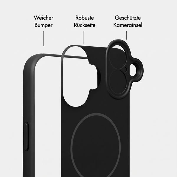 Accezz Grip Backcover mit MagSafe Apple iPhone 17 - Schwarz