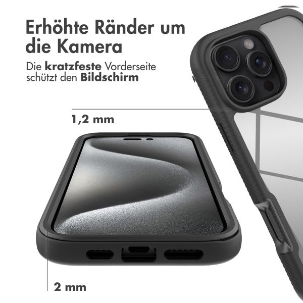 imoshion 360° Full Protective Case für das iPhone 16 Pro Max - Schwarz