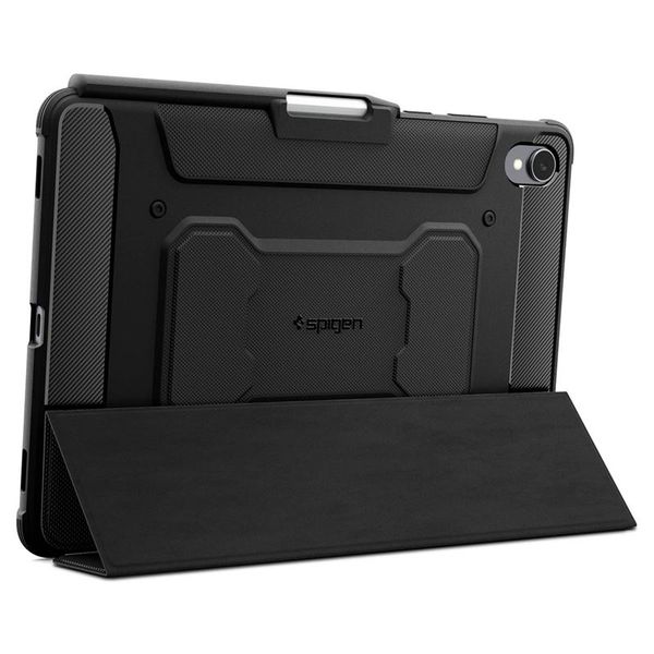 Spigen Rugged Armor Pro Klapphülle Samsung Galaxy Tab S11 - Schwarz