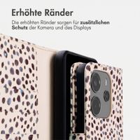 imoshion Design Klapphülle Xiaomi Redmi Note 14 (4G) - Black And White Dots