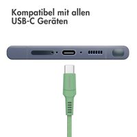 imoshion Braided USB-C-zu-USB-C Kabel - 1 Meter - Grün