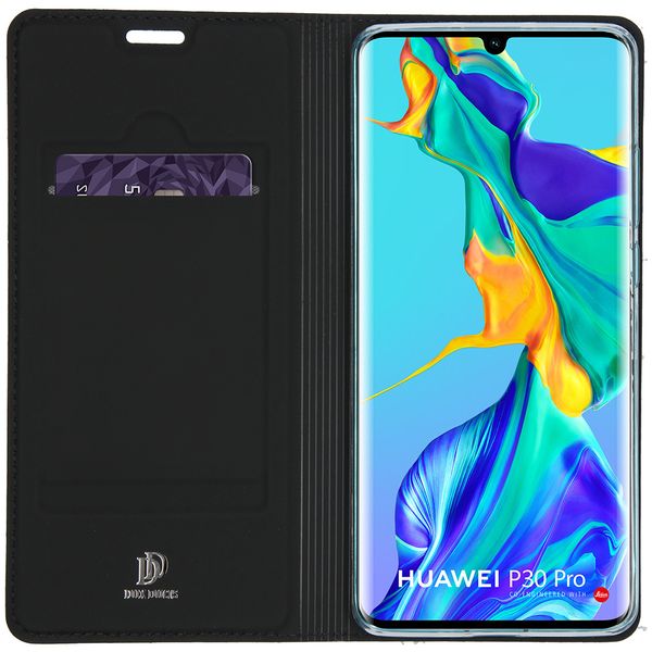 Dux Ducis Slim TPU Klapphülle Schwarz für das Huawei P30 Pro
