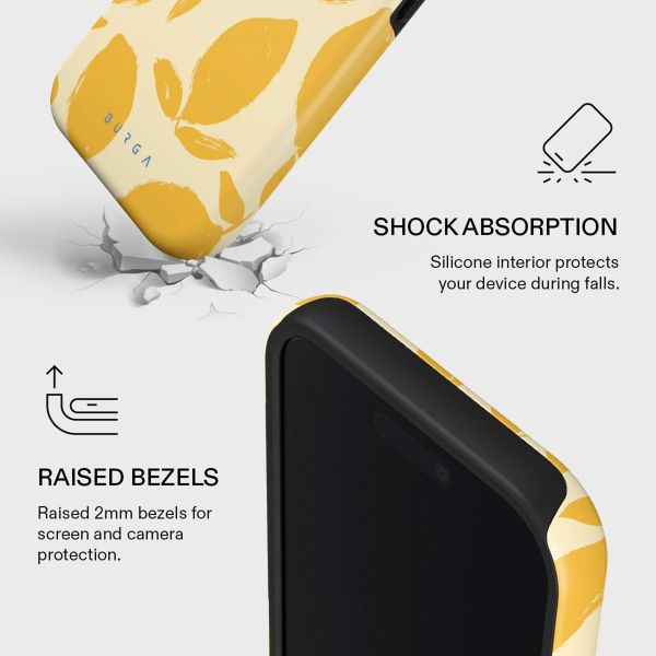 Burga Tough Back Cover MagSafe Apple iPhone 17 - Lemon Tart