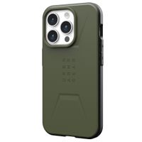 UAG Civilian Backcover MagSafe für das iPhone 15 Pro - Olive Drab