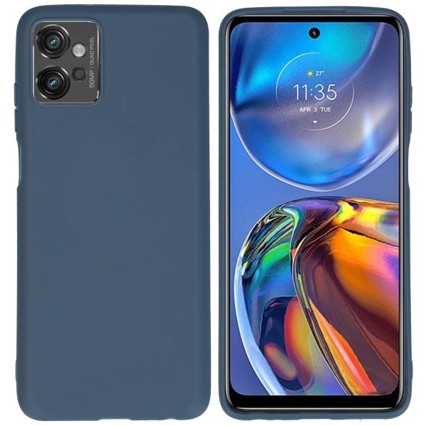 imoshion Color TPU Hülle für das Motorola Moto G32 - Dunkelblau