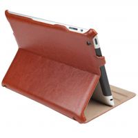 Gecko Covers Slimfit Klapphülle Braun für das iPad 4 (2012) 9.7 inch / 3 (2012) 9.7 inch / 2 (2011) 9.7 inch