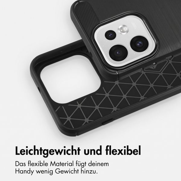 imoshion Brushed Back Cover Oppo Reno 16 / 16 Pro - Schwarz
