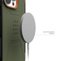 UAG Civilian Backcover MagSafe für das iPhone 16 Pro Max - Olive Drab