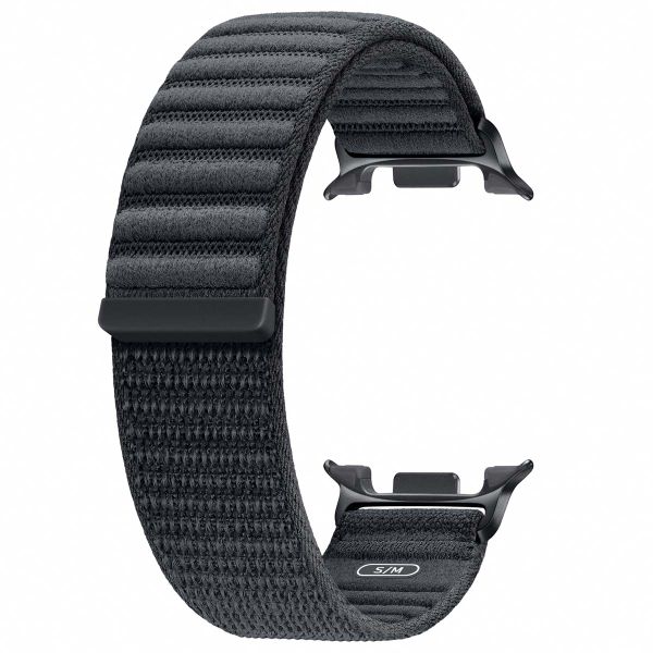 Samsung Original Fabric Armband für das  Samsung Galaxy Watch 8 (40/44mm) / Classic (46mm) - S/M - Graphite