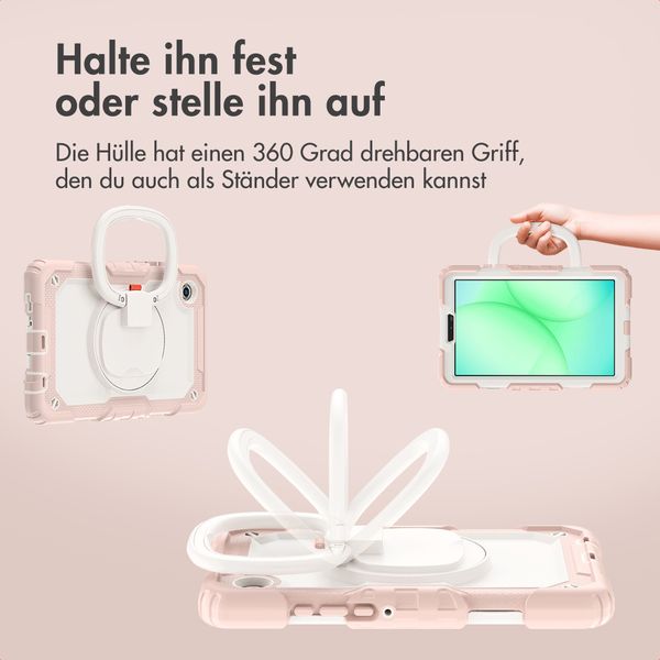 imoshion Rugged Kindersicher Schutzhülle Samsung Galaxy Tab A11 Plus / A9 Plus - Rosa