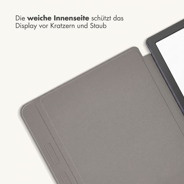 imoshion Slim Hard Case Klapphülle Tolino Vision 5 - Schwarz