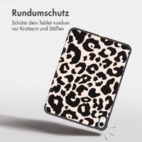 imoshion Design Trifold Klaphülle Apple iPad Air 13 Zoll (2026) M4 / (2025) M3 / (2024) M2 - Leopard