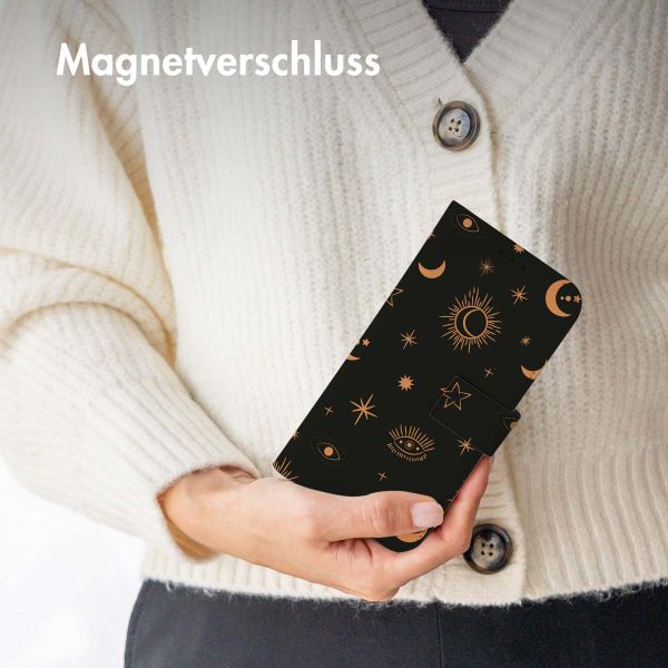 imoshion ﻿Design Klapphülle für das Samsung Galaxy S23 - Sky Black
