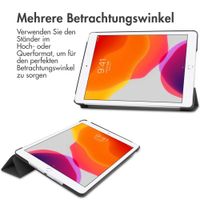 imoshion Trifold Klapphülle Apple iPad 9 (2021) 10.2 Zoll / iPad 8 (2020) 10.2 Zoll / iPad 7 (2019) 10.2 Zoll - Schwarz
