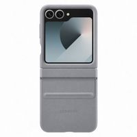 Samsung Original KindSuit Vegan Leather Case Samsung Galaxy Z Flip 6 / Flip 7 FE - Gray