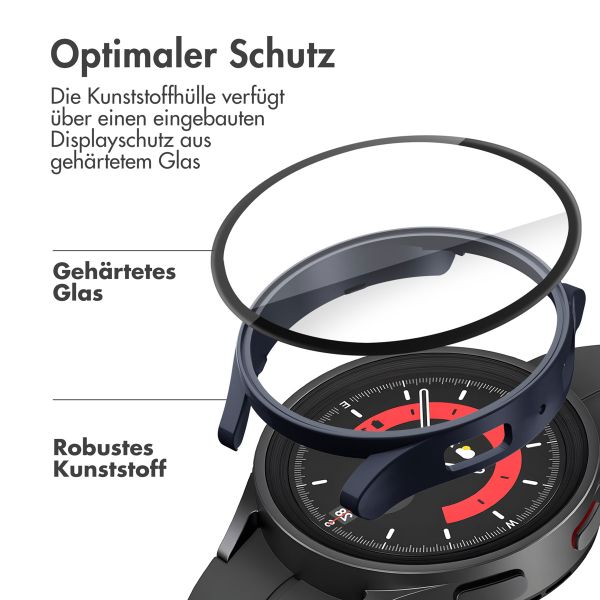 imoshion Full Cover Hard Case Samsung Galaxy Watch 6 - 40 mm - Dunkelblau