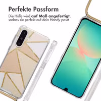 imoshion Design Hülle mit Band Samsung Galaxy A26 - Beige Graphic